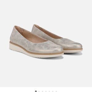 Soul naturalizer IDEA ballet flat light gold synthetic size 11 M  comfortable